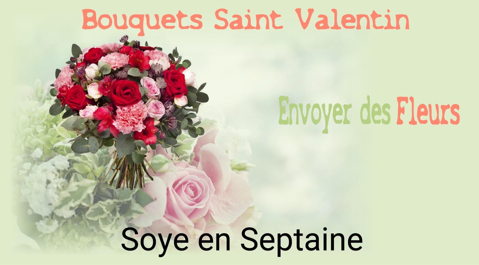 Roses de Saint-Valentin livrées à Soye-en-Septaine